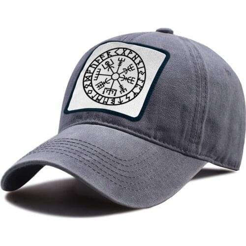 Outdoor Unisex Baseball Caps Vikings Hip Hop Fashion Snapback Hat Adjustable Cotton Riding Hats Sun Shade Casual Baseball Cap