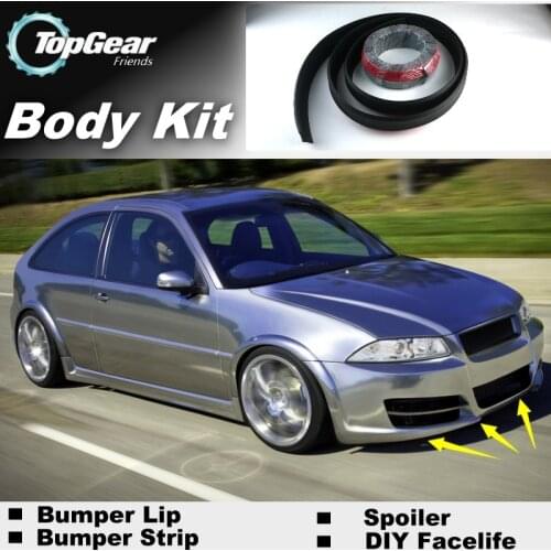 Bumper Lip Deflector Lips For Rover 200 Coupe Front Spoiler Skirt For TopGear Fans to Car Tuning / Body Kit / Strip