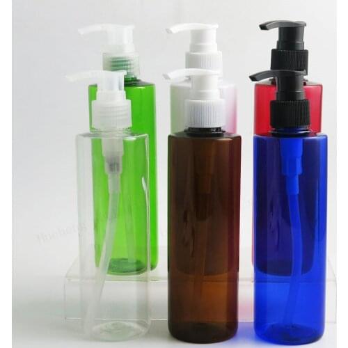 20 X 250ml Refillable PET Lotion Pump Bottle 250CC PlasticBottle With Dispening Pump 250ML Pet Shampoo Bottle