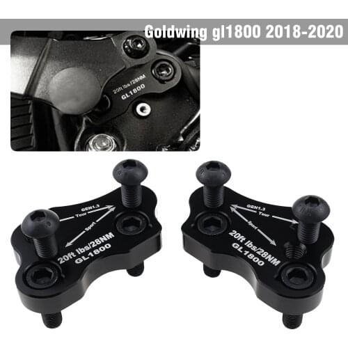 For HONDA Goldwing GL1800 GL1800 Motorcycle Handle Bar Clamp Raised Extend Handlebar Mount Riser 2018-2019-2020