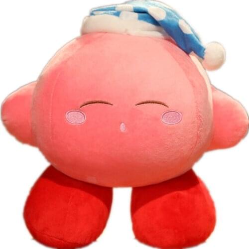 Japanese Anime Kirbyed Plush Pillow Toy Cosplay Kirbyed Doll Soft Pink Lovely Toy For Girlfriend Xmas Gifts Kawaii