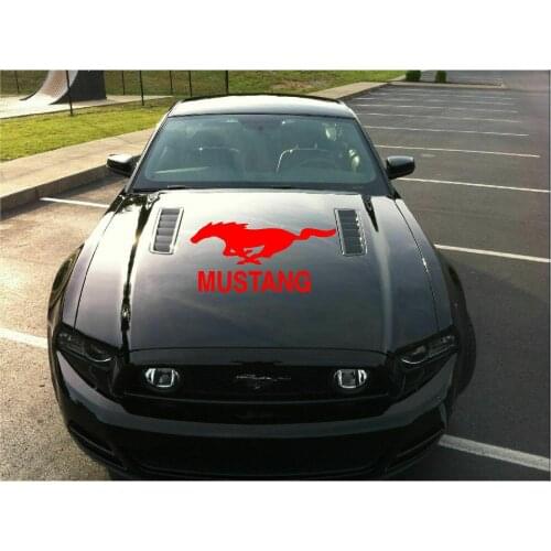 For Decal Ford Mustang Graphic Kit Hood or Window Horse Pony Decal Car