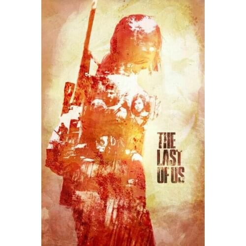 The Last of Us 2 Game Art Film Print Silk Poster Home Wall Decor 24x36inch