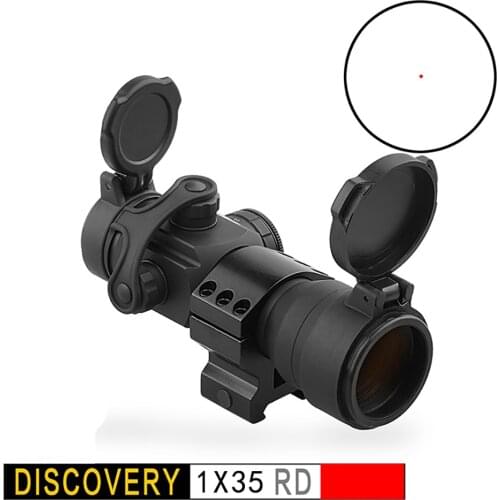 Red Dot Scope 1X35 Reddot Airsoft Discovery For Rifle Air Soft PCP Scope Sight With 20mm Picatinny Rail