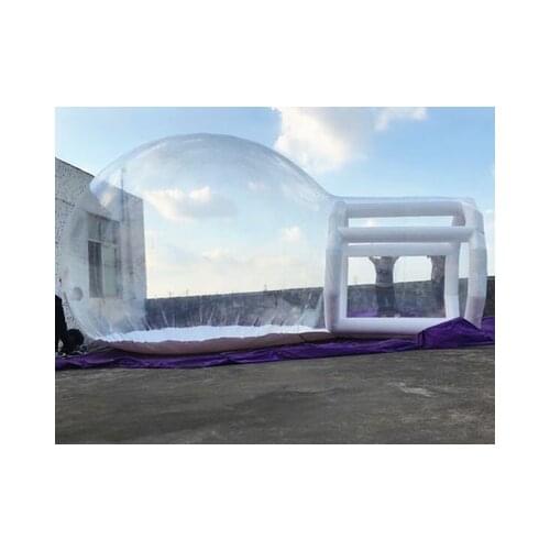 Transparent starry sky tent camping site scenic outdoor hotel inflatable house