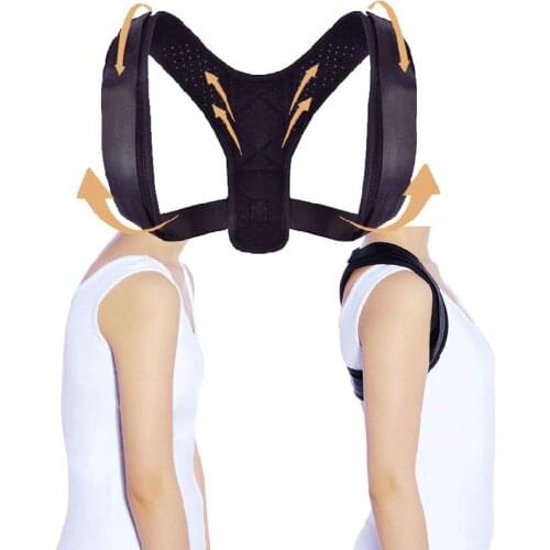 Back Shoulder Posture Adjustable Adult Medical Clavicle Posture Corrector Corset for Back Support Belt Brace Spine Drop