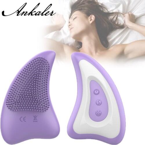 12 Frequency Silica gel Soft Breast Massage Vibrator Foreplay Teases Female Adult Sex Toys For Women