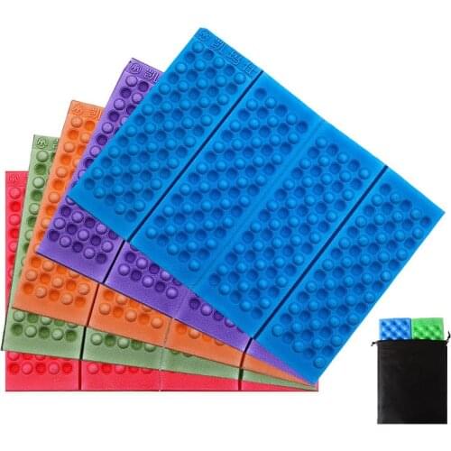 Foldable Outdoor Camping Mat XPE Seat Cushion Portable Waterproof Moisture Proof Foam Pads Picnic Beach Pad