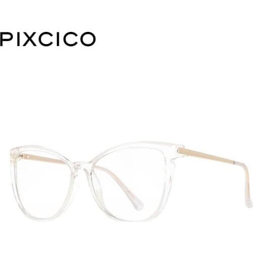 53201 Lentes Filtro Azul Mujer Retro Cat Eye Blue Light Blocking Men Woman Optical Glasses Frame Computer Eyeglasses