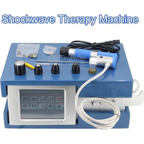 High Quality Pneumatic Shockwave Therapy Machine ED Treatment Physical Therapy Equipment Pain Relief Massage Gun 8 Bar