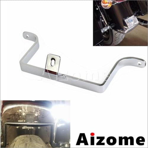 Motorcycle Rear Fender Support Holder Steel Mount Saddlebag Bracket for Harley Tour Glide FLT/FLHT FLTR/FLHRCI/FLHRS 1980-2008