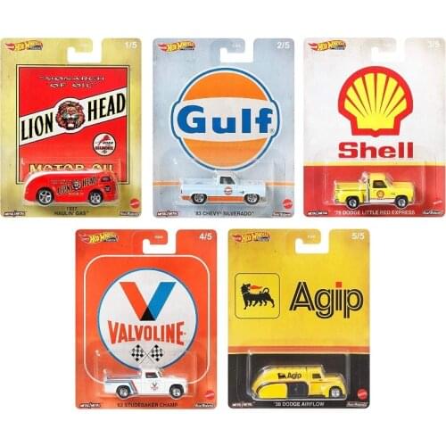 Hotwheels 1/64 2020 Popular culture Chevrolet GUlf Shell pickup Collection Metal Die-cast Simulation Model Cars Toys