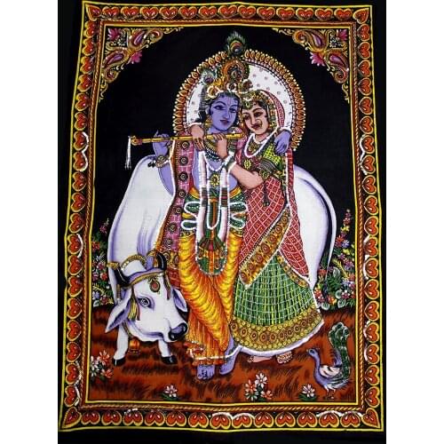 Painting An Abstract Tapestry Of Retro India