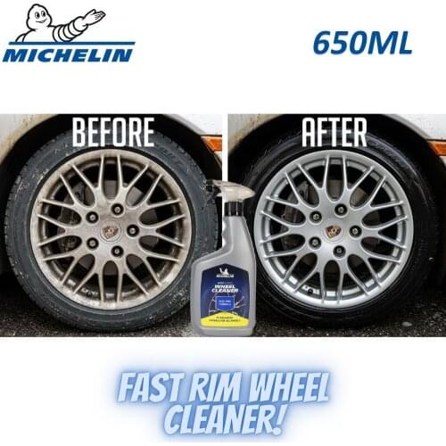 650 Ml Michelin Fast Wheel and Tire Wheel Cleaner Polisher clean car tires automobiles, parts accessories Car care wheel cleaner rims rim scruber car wheel and rim brush tyre dressing brush velgen reparatie alloy wheel