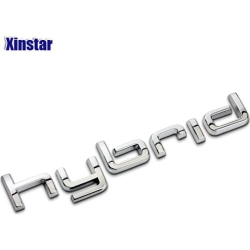 Original quality hybrid car rear decoration sticker for audi A6 A7 A8 Q5 Q7