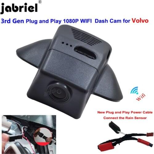Plug and Play 1080P Hidden Wifi Car DVR Dash Cam EDR dashcam for Volvo v40 2012 2013 2014 2015 2016 2017 2018 2019 2020 2021