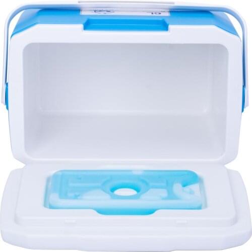 6L Outdoor Camping Cooler Box Portable Food Storage Box Car Fishing For Outdoor Incubator Picnic Refrigerator Medicine BBQ Box