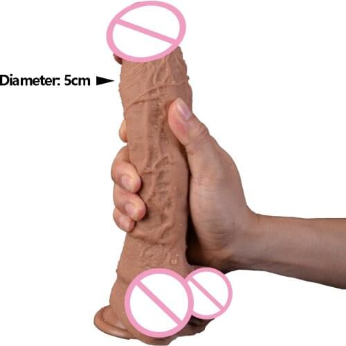 Erotic Toy Dildo Realistic Male Artificial Penis Dick For Woman Masturbator Adult Sex Toys Super Soft Silicone Dildo Suction Cup