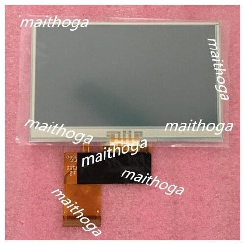 TIANMA 4.3 inch 40P TFT LCD Screen with Touch Panel TM043NBH02 WQVGA 480(RGB)*272