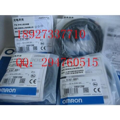 [ZOB] New original OMRON Omron photoelectric switch E3Z-B81 2M / E3Z-B61 Factory Direct