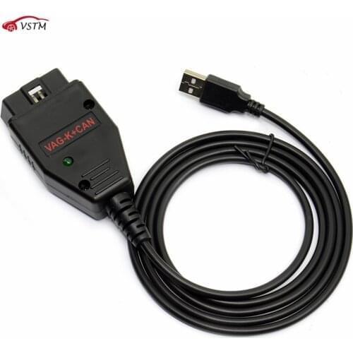 2021 Hot selling free shipping VAG K+CAN Commander 1.4 obd2 Diagnostic Scanner tool OBDII VAG 1.4 COM cable For vag scanner