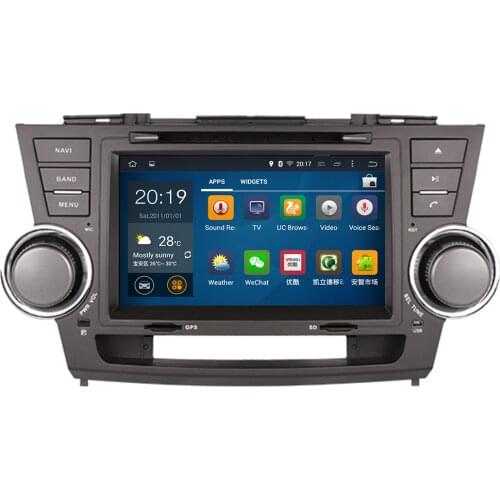 Android10 MAX64 DSP Car GPS Navigation DVD Player Radio For TOYOTA HIGHLANDER 2008+ Stereo Headunit SatNav multimedia recorder
