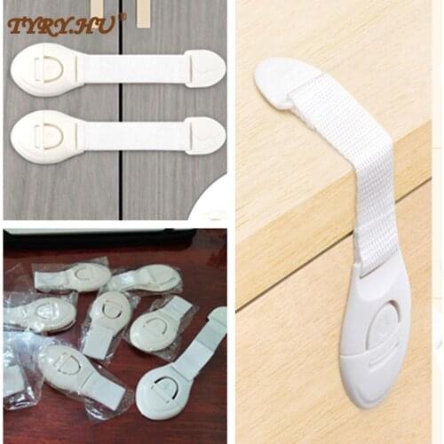 30pieces Child Safety Lock Fridge Cabinets Protection Baby Safety Product Double-sided Tape Baby Lock