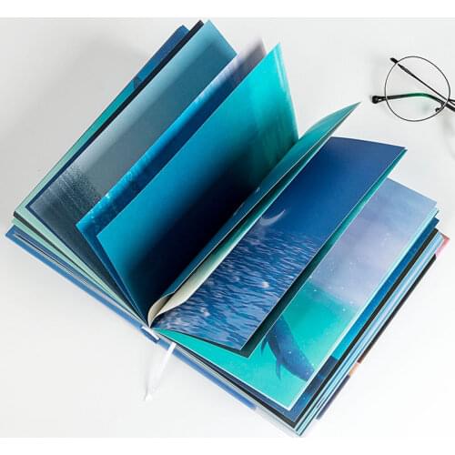 Chinese Antiquity Style Creative Hardcover Diary Books Color Inside Page Notebook Weekly Planner Handbook Journal Gift A5