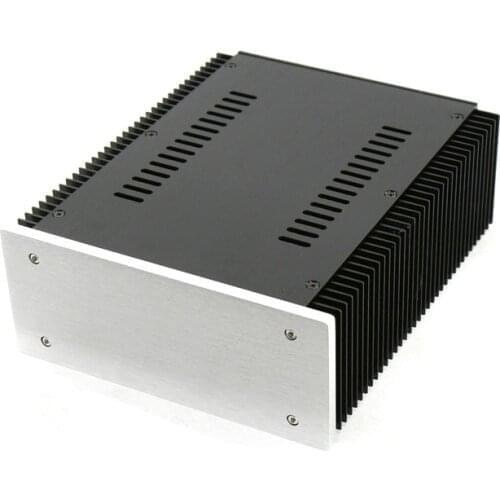 Diy Box Amplifier Housing Case Enclosure 211*90*257MM Heat Dissipation All-aluminum Power Amplifier Amp Chassis 2109