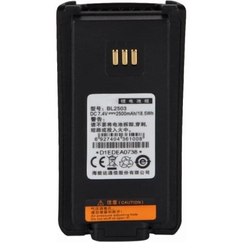 For Hytera for Hytera Li-ion DC 7.4V 3000mAh 18.5Wh Battery PD700 PD780 BL2503 PD705 PD705G PD785 PD785G BL2006 Radio BL 2503