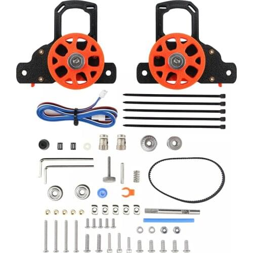 Remote Extruder Dual Set Printed Replacement Parts Kit for Voron 2.4 Mobius M4 3D Printer Accessories Parts