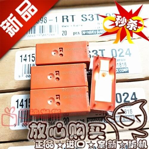 New RTS3T024 TE/16A Normally Open-Type RTS3T024 Relay 24VDC