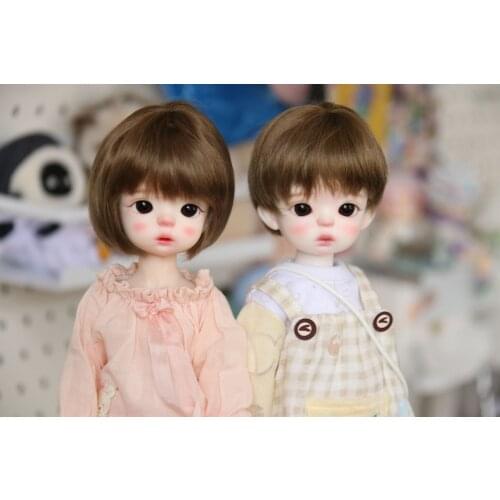 1/6 Doll Wig For Doll accessories BJD/SD Handmade customization cute doll wig