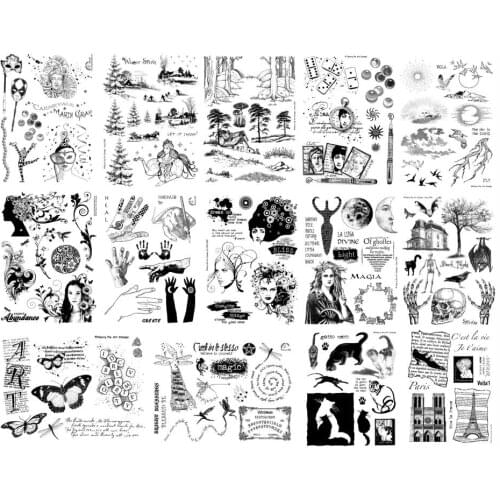 Transparent Clear Silicone Stamp/Seal for DIY scrapbooking/photo album Decorative clear stamp M1425