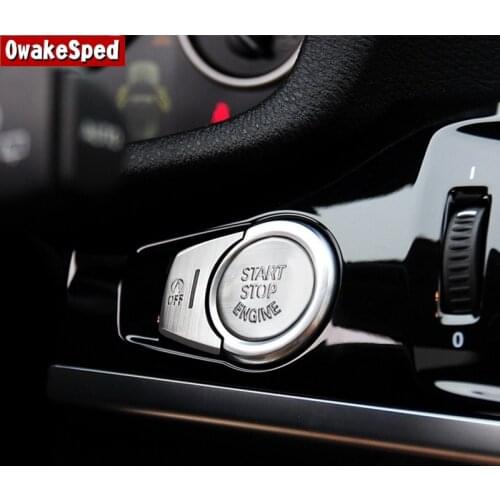 Car Styling START STOP ENGINE Buttons Sequins Decoration Cover Trim For BMW X3 F25 X4 F26 X5 F15 X6 F16 Aluminum Alloy