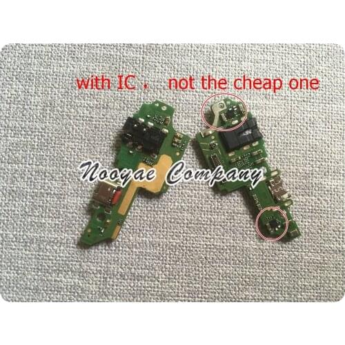 For Huawei Honor 7X Micro USB Charger Charging Port Connector Flex Cable Mic Microphone Board Audio Jack Tracking