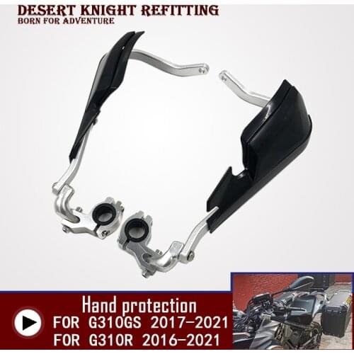 For BMW G310GS 2017-2021 Motorcycle Aluminium Alloy Handguard Hand Guards Shield Brake Clutch Levers Protector G310R 2016-2021