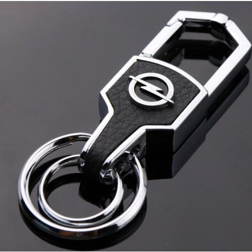 10pcs Leather Keychain Keyring Car Emblem Key Chain Ring Key Holder for Opel Kia Ford BMW Benz Audi VW Toyota Honda Mazda Volvo