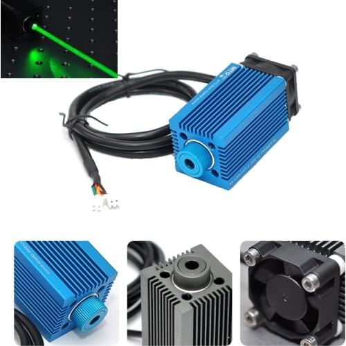 520nm 1W 12V Dot Laser Green Violet Adjustable Focus DIY 3D Ddicated Engraving