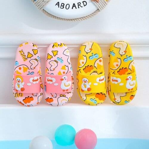 Childrens Slippers Cartoon Indoor Soft Bottom Non-slip Baby Sandals And Slippers Girls' Child Shoe Summer Slippers for Women