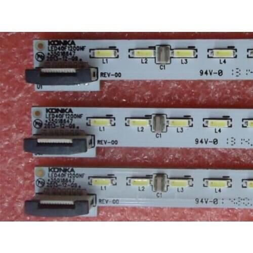 FOR konka LED40F1300NF Article lamp 35018649 35018647 1piece=64LED 498MM