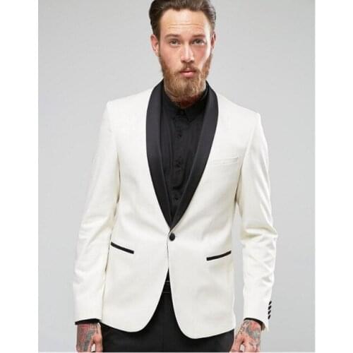 Elegant Men Suit Groom Wear 2019 New Groomsmen Casual Fashion Blazer Slim Prom Tuxedo Wedding Suits For Men Bridegroom 2 Pieces