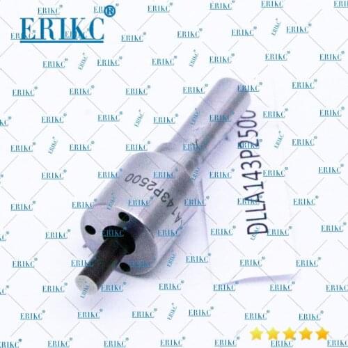 ERIKC New Nozzle DLLA 143P2500 With Black Needle DLLA 143P 2500 ( 0433172500) Injector Nozzle DLLA 143 P 2500 For 0445120160