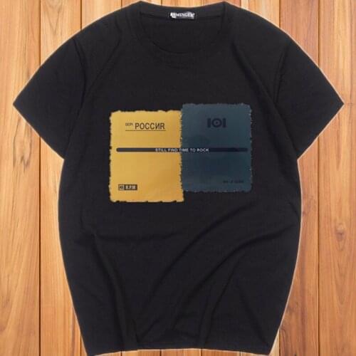 New summer T-shirts for men Large size round neck loose short sleeve T-shirt