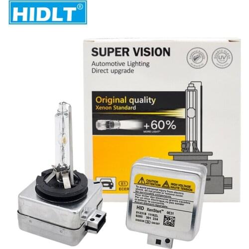 HIDLT Auto Car Headlight Bulbs 35W 55W Xenon D1S D3S 6000K 5000K 8000K 4300K HID Replacement Bulb For D1R D3R Xenon Ballast Kit