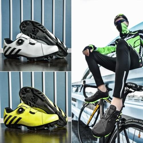 Racing Road Bike Shoes Self-locking Professional Mountain Bike Sneakers Men Road Shoes Outdoor Sports MTB Cycling Shoes Nonslip