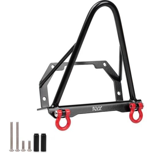 KYX Racing Metal Wraith Front Bumper Upgrades Parts Accessories for 1/10 RC Crawler Car Axial Wraith 90018 90020 90031