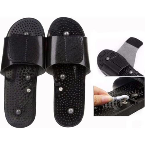 Health Care Treatment Therapy Massager Foot Magnet Slipper for Tens Acupuncture Digital Massaging Machine Device Massager