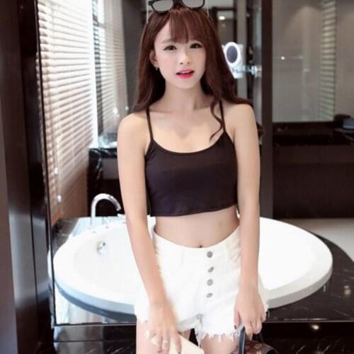 Hot Fashion Women Fashion Camisole Sexy Crop Top Sleeveless Feminino Cami Short Basic Tops Tanks Cropped Mujer Female Gifts