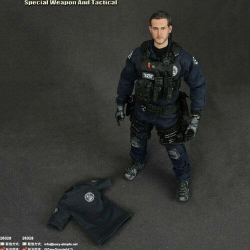 NEW for collection 1/6 scale EASY&SIMPLE ES 26028 1/6 LAPD SWAT Special Weapon & Tactical Police Officer for fans